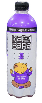 Напиток газированный Бочкари КАПИБАРА Мармеладные мишки 0,5л п/б