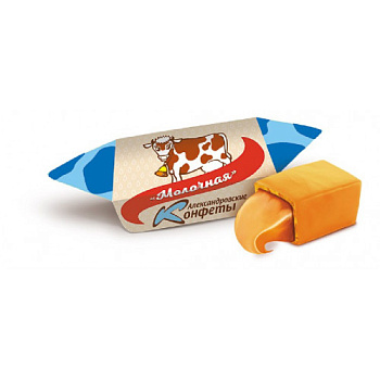 Конфеты Сладости Александровские  молочная