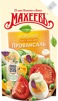 Майонез МАХЕЕВ Провансаль 380мл дой-пак