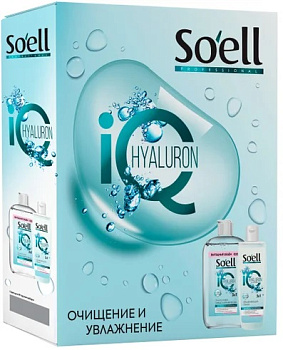 Набор SOELL IQ HYALURON мицеллярная вода+тоник (600+200)мл