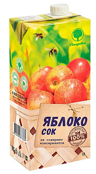 Сок Плодовое Яблоко 1л т/п