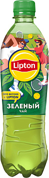 Чай холодный LIPTON зеленый чай 0,5л п/б 