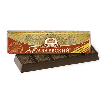 Шоколад БАБАЕВСКИЙ батончик пом-сливочн начинка 50г