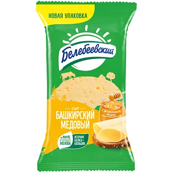 Сыр Башкирский медовый 50% Белебеевский 190г