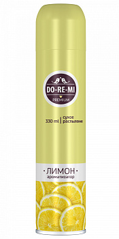 Ароматизатор воздуха ДО-РЕ-МИ Премиум Лимон 330мл