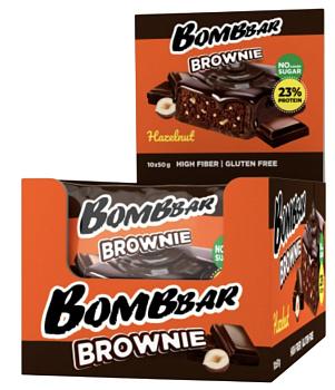 Печенье BOMBBAR Брауни с фундуком 50 г