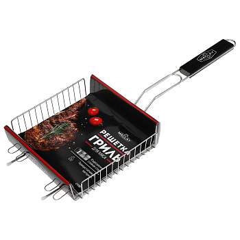 Решетка гриль Maclay Premium  55*22*22*5см универс глубокая нерж сталь 9667365