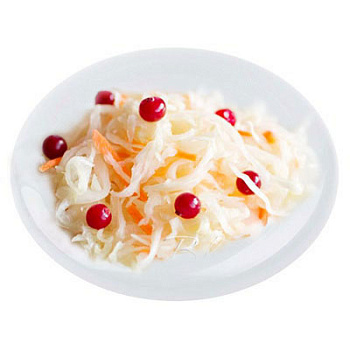 Капуста БАЗАР Квашеная с клюквой 300г