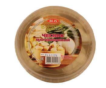 Чеснок Сибирские разносолы соленый 300гр