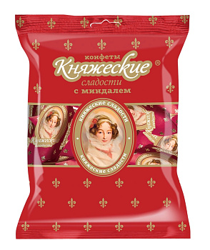Конфеты КОНТИ Княжеские с миндалем 200г