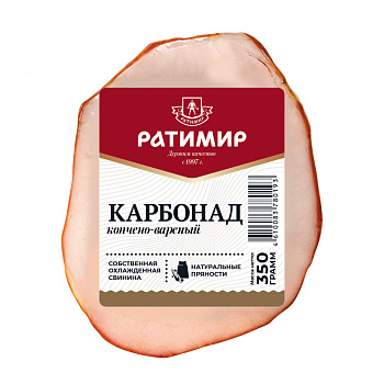 Карбонад РАТИМИР в/к в/у 350г 