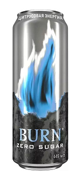 Напиток энергетический BURN цитрусовая энергия без сахара 0,449л ж/б