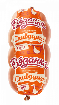 Колбаса ВЯЗАНКА Сливушка 375г вар