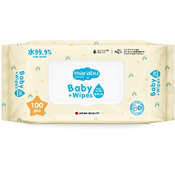 Салфетки влажные MARABU детские 100шт
