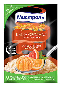 Каша овсяная МИСТРАЛЬ Заряд энергии 40г