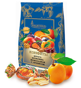 Конфеты КРЕМЛИНА курага шоколадная  190г