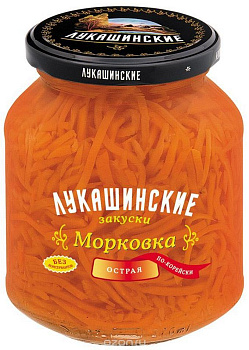 Морковка острая Лукашинские 340г с/б