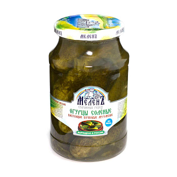 Огурцы МЕЛЕНЪ соленые Муромские 900г