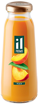 Нектар IL PRIMO персиковый с мякотью 0,2л с/б