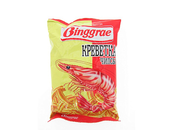 Чипсы Бингре креветка 50г 
