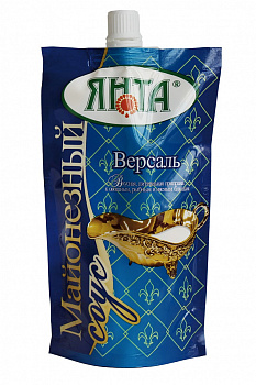 Майонезный соус ЯНТА Версаль 200г дой-пак 