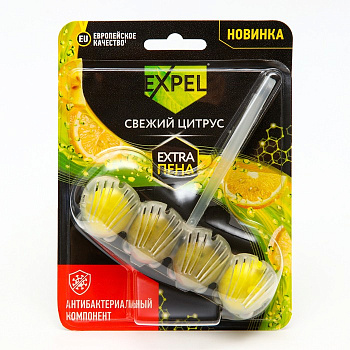Средство д/унитаза Expel Свежий цитрус 50гр