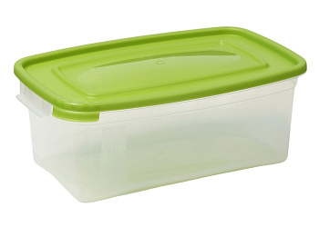 Контейнер пищевой 1л 19,5*12*7,2см Каскад прямоуг МИКС 1761089