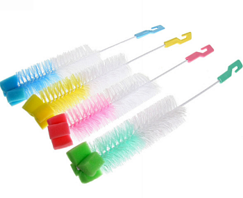 Ерш бутылочный с губкой 400мм 970-824