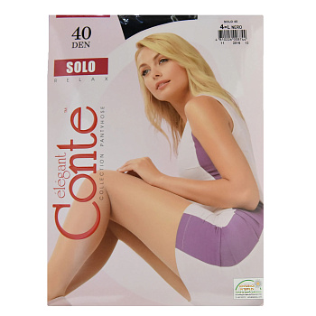 Колготки CONTE Solo nero 40ден р4
