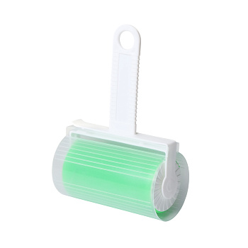 Ролик д/чистки одежды силик 17х11х6см зеленый 9794810