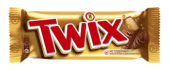Батончик шоколадный TWIX 55г