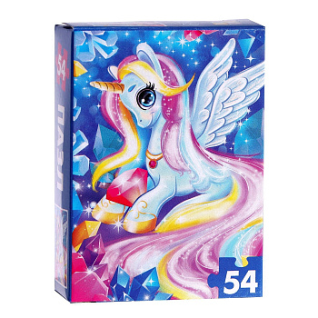 Пазл детский "Единорожки №3" 54 элемента 7548942