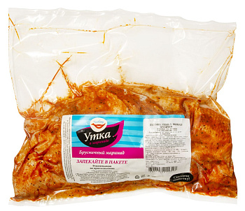 Утка УЛЫБИНО полутушка в брусничном маринаде с/м в/у