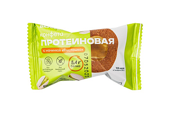 Конфета ВКУСВИЛЛ протеиновая с начинкой "Фисташка" 30г