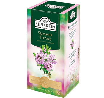 Чай AHMAD TEA Летний чабрец трав (25шт*1,8г) 45г 