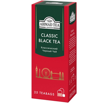 Чай AHMAD TEA Классический черн 50г (25пак*2г)