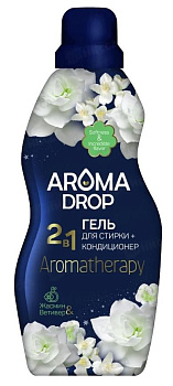 Средство для стирки 2в1 AROMA DROP Жасмин и Ветивер 1000 г