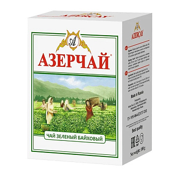 Чай АЗЕРЧАЙ зеленый 100гр