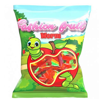 Мармелад МАРМИ в форме червей 100г