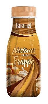 Напиток молочный ультрапастеризованный кофейный NATURA SELECTION Frappe Карамель 2,6% 250г Продукт б