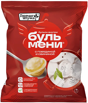 Бульмени ГОРЯЧАЯ ШТУЧКА с говядиной и свининой 700г