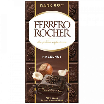 Шоколад FERRERO ROCHER молочный 90г