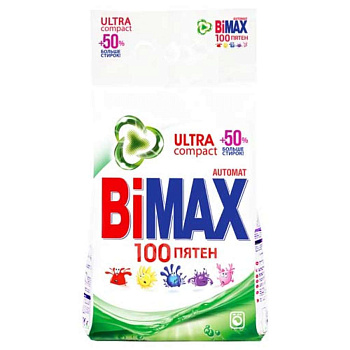 Порошок BiMAX автомат 100 пятен 3кг