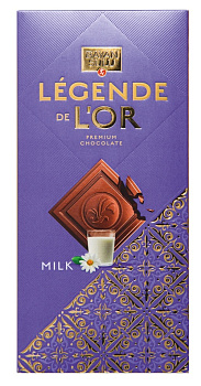 Шоколад БАЯН СУЛУ Legende de L'or Milk молочный 100г