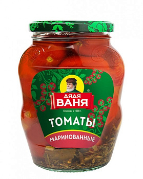 Томаты ДЯДЯ ВАНЯ маринованные 680г с/б