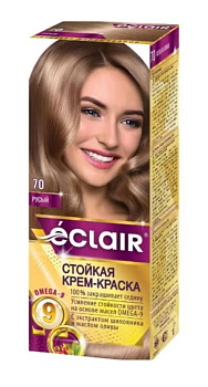 Крем-краска д/волос Eclair с маслами Omega-9 7.0 Русый