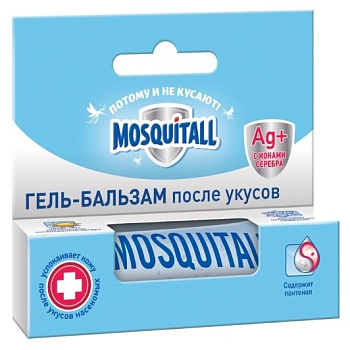 Гель-бальзам MOSQUITALL п/укусов Скорая помощь 10мл