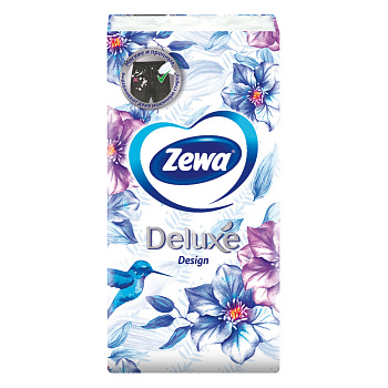 Платочки ZEWA/ZEMMA Deluxe 10шт