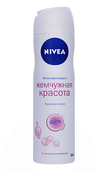 Дезодорант NIVEA  Жемчужная красота  д/жен 150мл