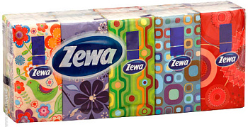 Платочки ZEWA Style 10шт